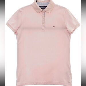TOMMY HILFIGER - Pink vintage polo - Size L - Good condition.